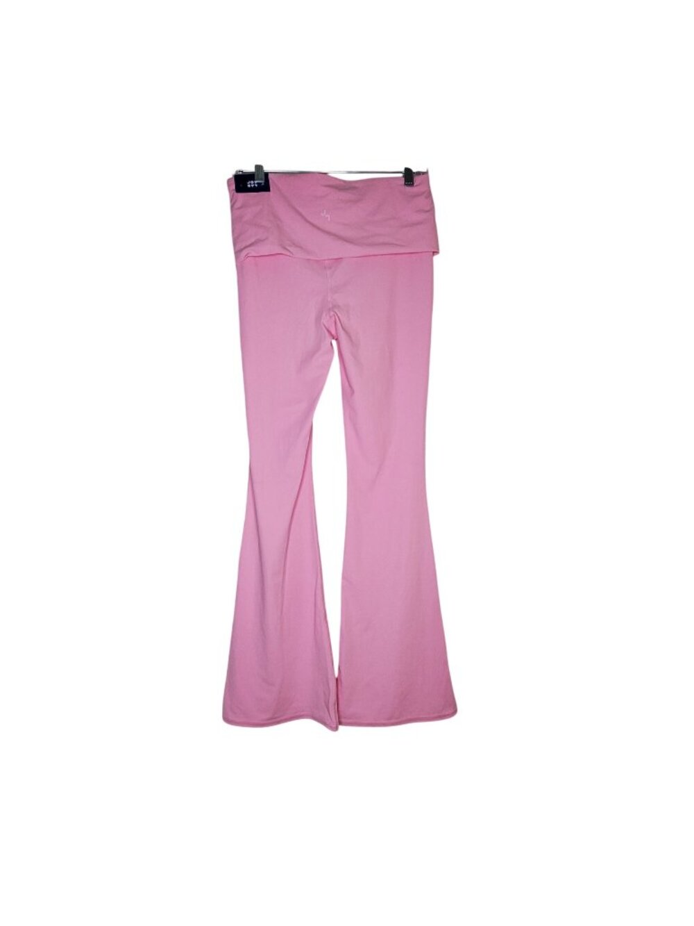 JoyLab Pink Flare Leg Fold Over Waist Leggings Size M